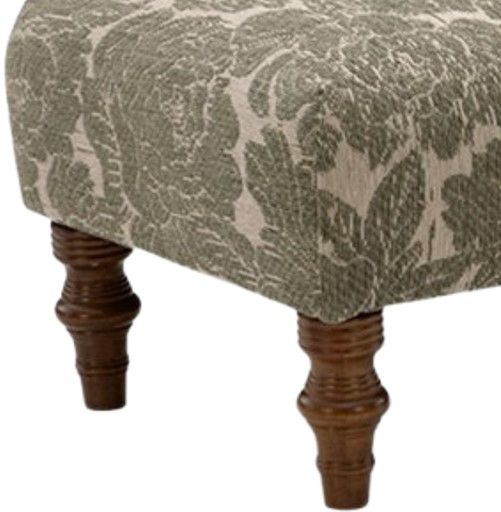 Best® Home Furnishings Customizable Erin & Ben Co. F14 Ottoman with Dark Walnut Legs-2