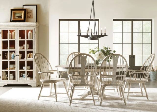 Kincaid® Weatherford Cornsilk Baylis Arm Chair-1