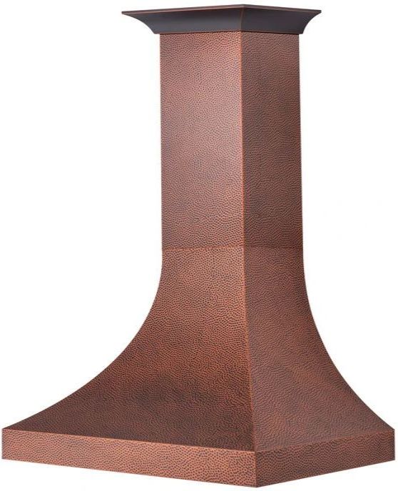 ZLINE 36" Hand-Hammered Copper Wall Mount Range Hood-2