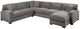 Emerald Home Repose 3-Piece Dark Gray Right-Arm Facing Sectional and Chaise-0