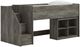 Signature Design by Ashley® Frandern Gray Twin Loft Bookcase Bed-0
