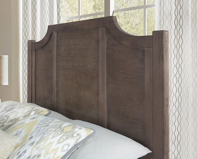 Artisan & Post by Vaughan-Bassett Maple Road Maple Syrup Queen Panel Scalloped Bed-2