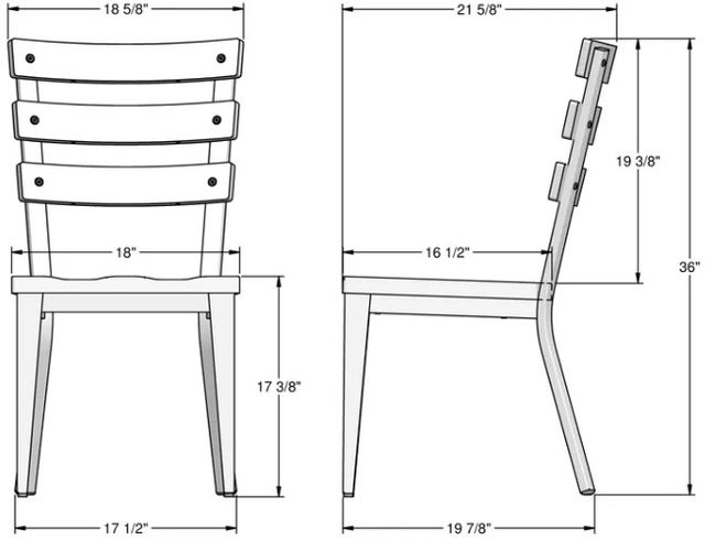 Amisco Customizable Dexter Dining Side Chair-2