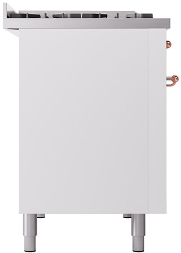 Ilve® Nostalgie II Series 48" Custom RAL Color Pro Style Dual Fuel Range-3