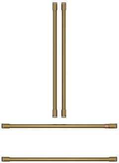 Café™ Brushed Brass Refrigeration Handle Kit