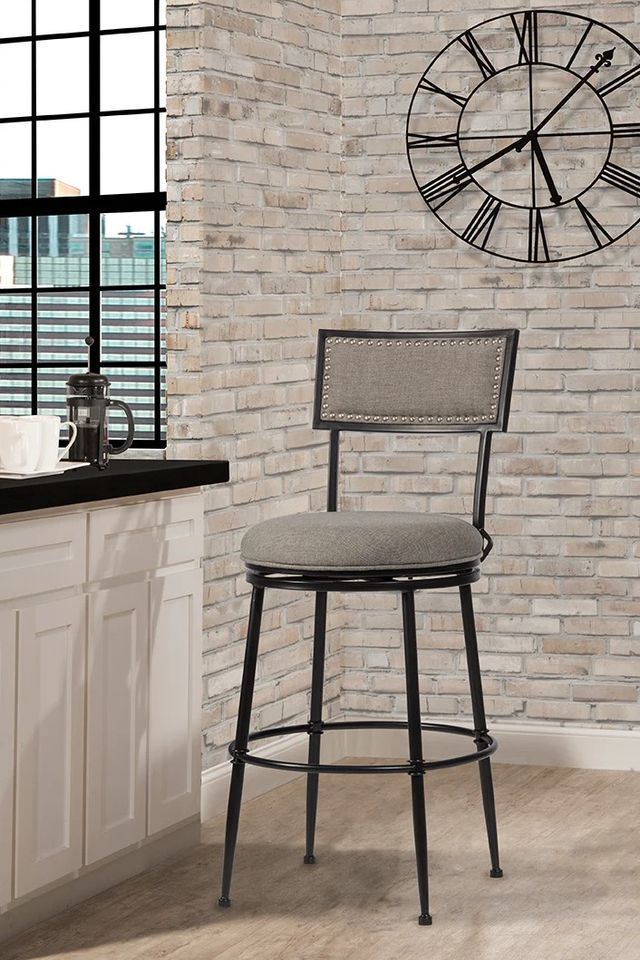 HH2 Home Theilmann Beige/Brown Bar Stool-2