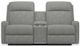 La-Z-Boy® Finley Smoke Power Wall Reclining Loveseat with Console, Headrest, and Lumbar-1