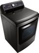LG 7.3 Cu. Ft. Black Stainless Steel Front Load Gas Dryer-4