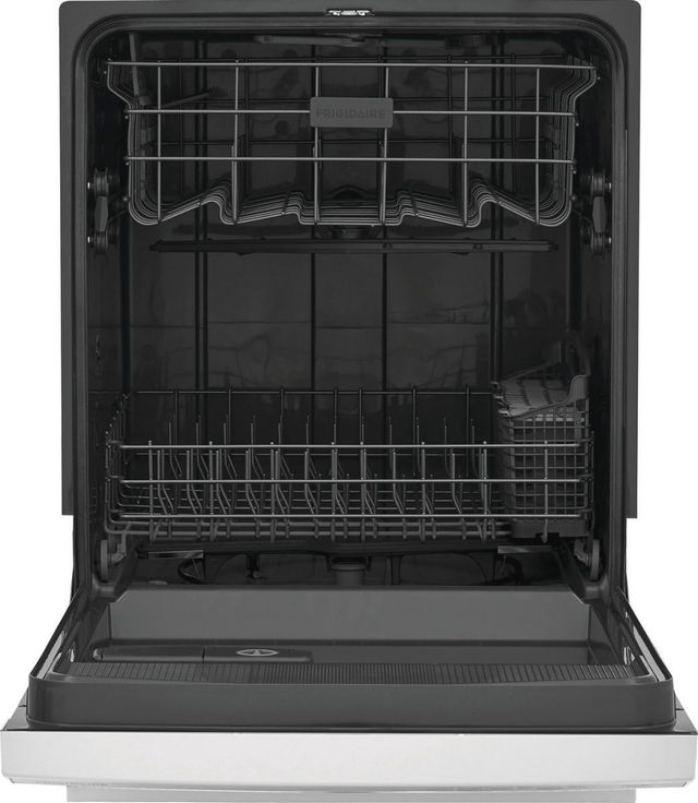 Frigidaire® 24" White Front Control Built In Dishwasher-1
