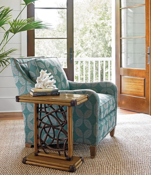 Tommy Bahama Home Twin Palms Angler Accent Table