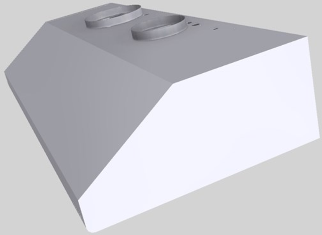 Vent-A-Hood® 48" White Under Cabinet Range Hood-1