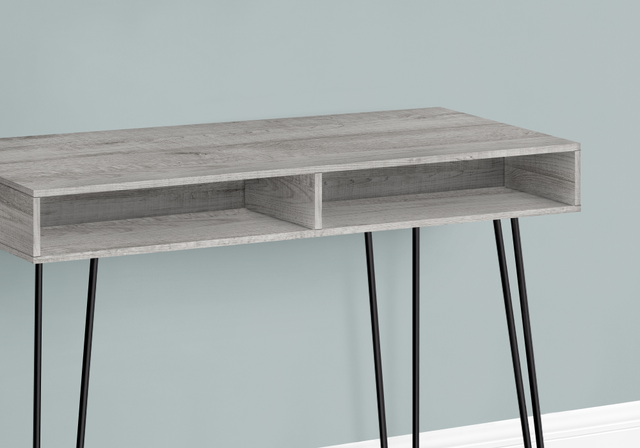 Monarch Specialties Inc. Grey Computer Desk-1