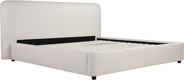 Moe's Home Collection Samara Cottage Linen King Bed-0