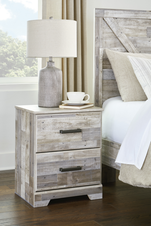 Benchcraft® Hodanna Whitewash Nightstand-4