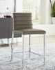 Modus Furniture Amalfi Chrome/Taupe Counter Stool-1