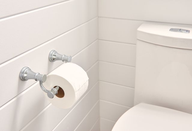 Moen® Belfield™ Chrome Pivoting Paper Holder-1