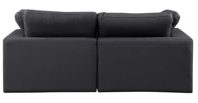 Meridian Furniture Comfy 2-Piece Black Sofa-3