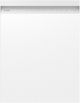Bosch® 100 Series 24" White Front Control Built In Dishwasher-0