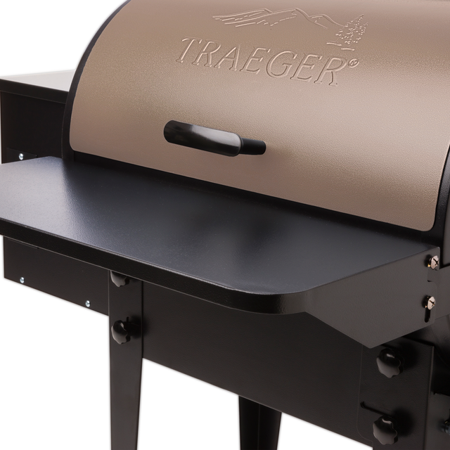 Traeger® Folding Front Shelf-Black-2