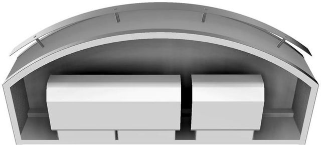 Vent-A-Hood® Designer Series 48" Stainless Steel Under Cabinet Range Hood-3