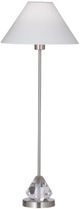 Bassett Mirror Milford Brushed Steel Table Lamp-0