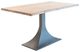 Nest Home Collections Makenzie Antique Natural Dining Table with Iron Base-0