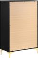 Coaster® Kendall Black/Gold Chest-2