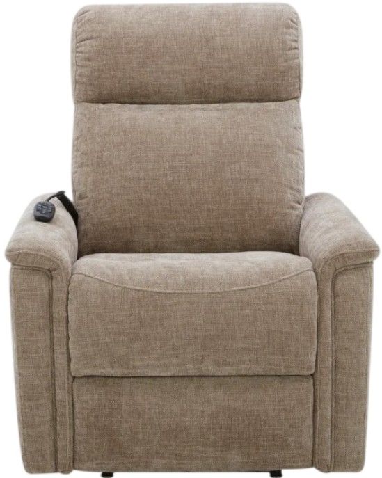 Flexsteel® Luma Sable 32" Fabric Power Lift Recliner with Power Headrest, and Lumbar-4