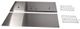 Whirlpool® 48" Stainless Steel Range Hood Backsplash Kit with Shelf-0