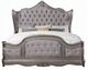 ACME Furniture Ausonia Antique Platinum Queen Panel Bed-3