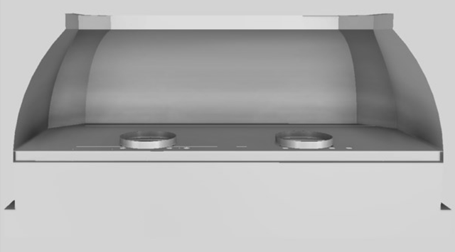 Vent-A-Hood® Designer Series 60" Stainless Steel Wall Mounted Range Hood-3