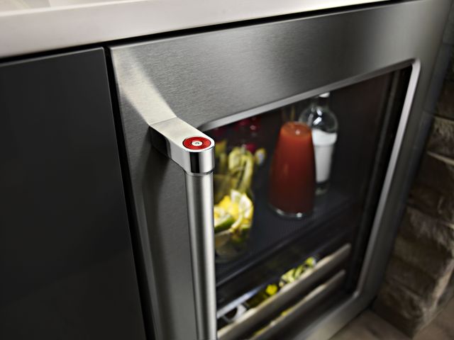 Centre de breuvage de 24 po KitchenAid® de 4,8 pi³ - Cadre en acier inoxydable-2