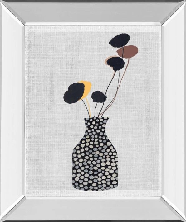 Classy Art Decorated Vase with Plant II by Melissa Wang Wall Art-0