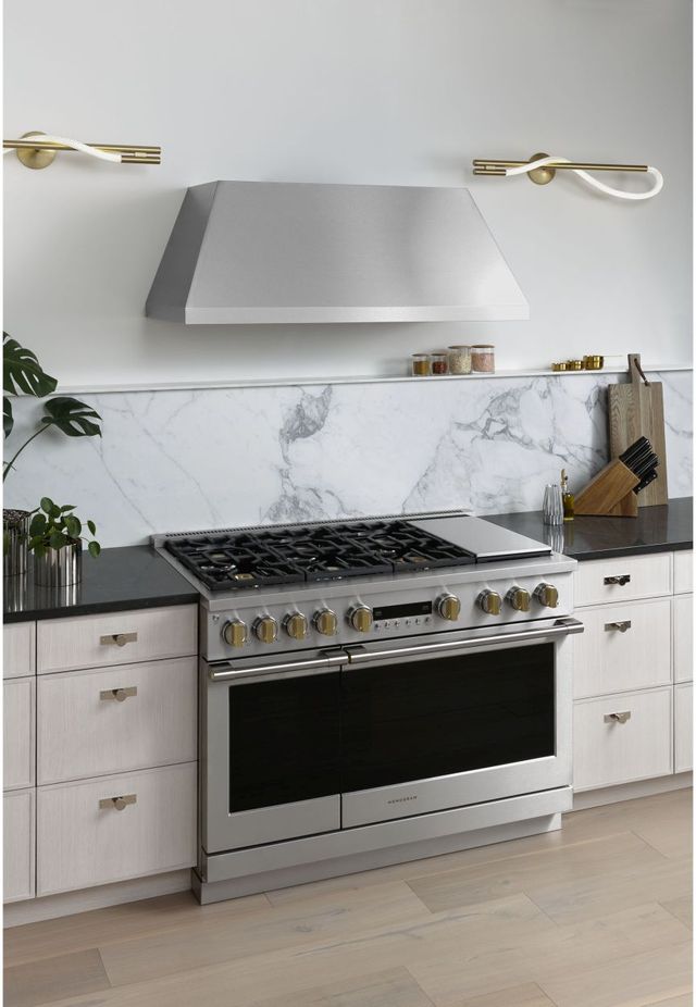 Monogram® Statement Collection 48" Stainless Steel Pro Style Natural Gas Range-10
