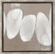 Stylecraft Simple Stones II Gray/Off-White Wall Art -0