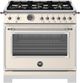 Bertazzoni Heritage Series 36" Ivory Pro Style Gas Range-0