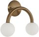 Renwil® Santi Dark Antique Brushed Brass Wall Sconce-0