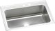 Elkay Lustertone® Classic Lustrous Satin 33" x 22" x 10-1/8" MR2-Hole Single Bowl Drop-In Sink-0