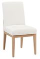 LM Co Home By Vaughan-Bassett Crafted Cherry by Ben & Erin Napier Bleached Cherry/White Upholstered Side Chair-0