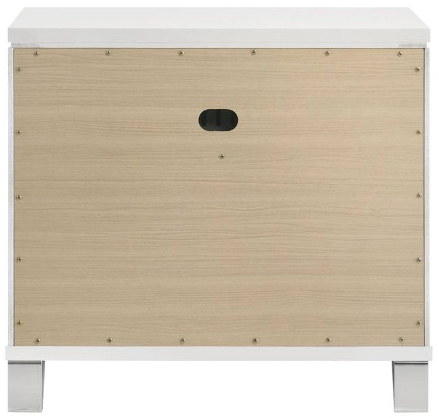 Coaster® Marmore White Nightstand-2