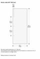 Gaggenau Vario Cooling Expressive Series 30" Dark Brushed Stainless Steel Door Panel with Handle-1