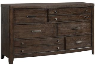 Bernards Fulton Brown Dresser