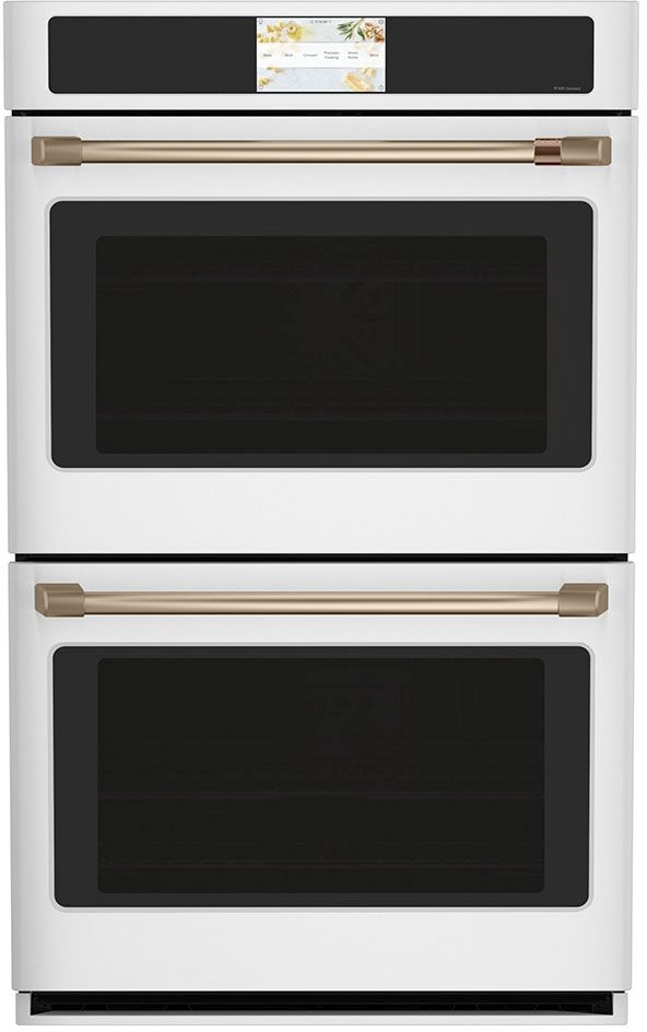 Café™ 30" Matte White Double Electric Wall Oven-0