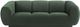 TOV Furniture Emmet Forest Green Velvet Sofa-1