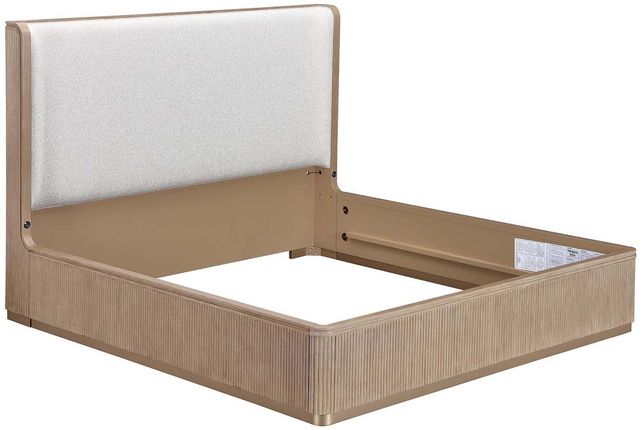 Michael Amini® West Kensington Sea Salt Caramel Eastern King Bed-3