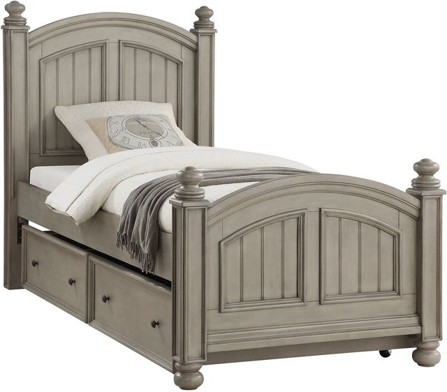 Winners Only® Barnwell Khaki Grey Twin Bed-2