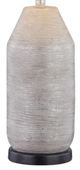 Forty West Treadaway Pewter/Silver Table Lamp-2