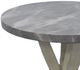 American Wholesale Furniture Whitney Grey End Table with White Base-1