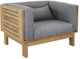 YHD Kelvin Brown/Gray Lounge Chair-0