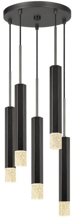 Cal® Lighting & Accessories Troy Gun Metal Pendant-1